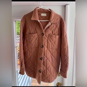 Z supply quilted jacket